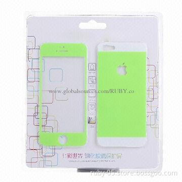 Tempered-glass screen protector for iPhone 5S